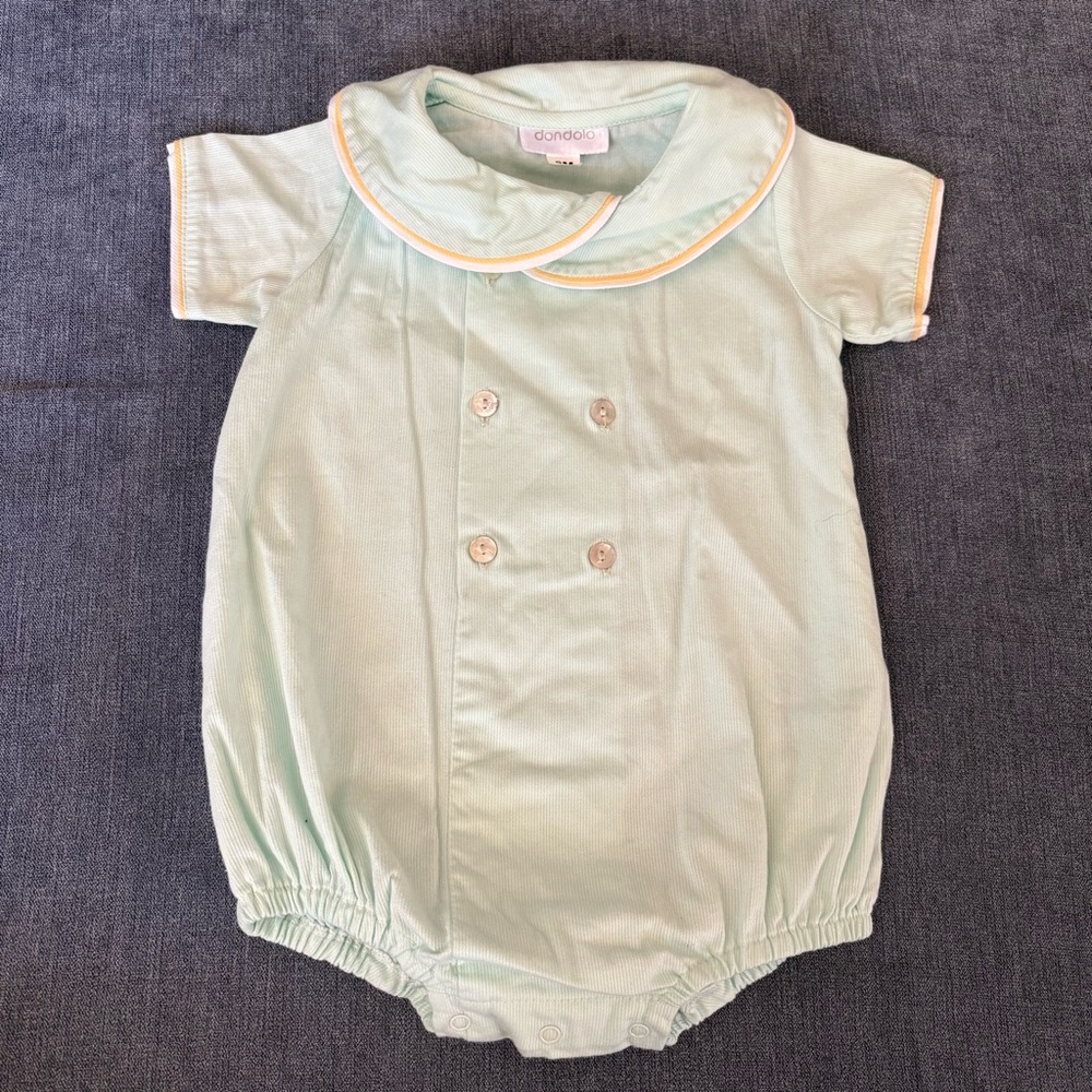 Dondolo mint bubble with yellow and white trim